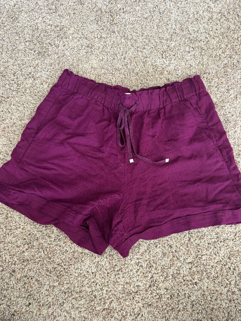 Purple Loft Shorts